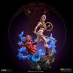 Iron Studios - Masters of the Universe Deluxe Art Scale Statue 1/10 Teela & Orko 25 cm