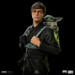 Iron Studios - Star Wars Book of Boba Fett Art Scale Statue 1/10 Luke Skywalker & Grogu Training 20 cm - Image 4