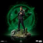 Iron Studios - Star Wars Book of Boba Fett Art Scale Statue 1/10 Luke Skywalker & Grogu Training 20 cm