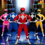 Mezco - Mighty Morphin Power Rangers Action Figures 1/12 Fantastic Four Deluxe Steel Box Set 16 - 17 cm