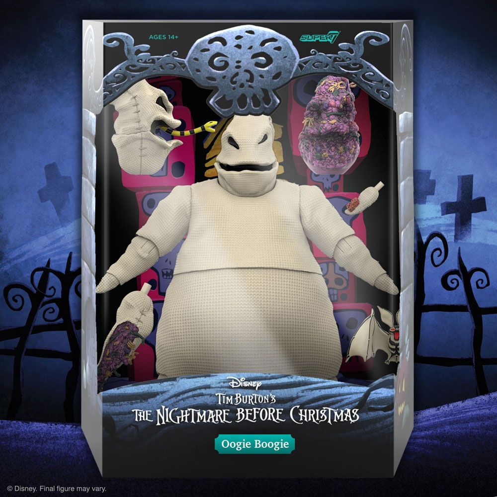 x_sup7-ul-nitew04-ogb-01_d Super7 - Nightmare Before Christmas Disney Ultimates Action Figure Oogie Boogie 18 cm - Image 1