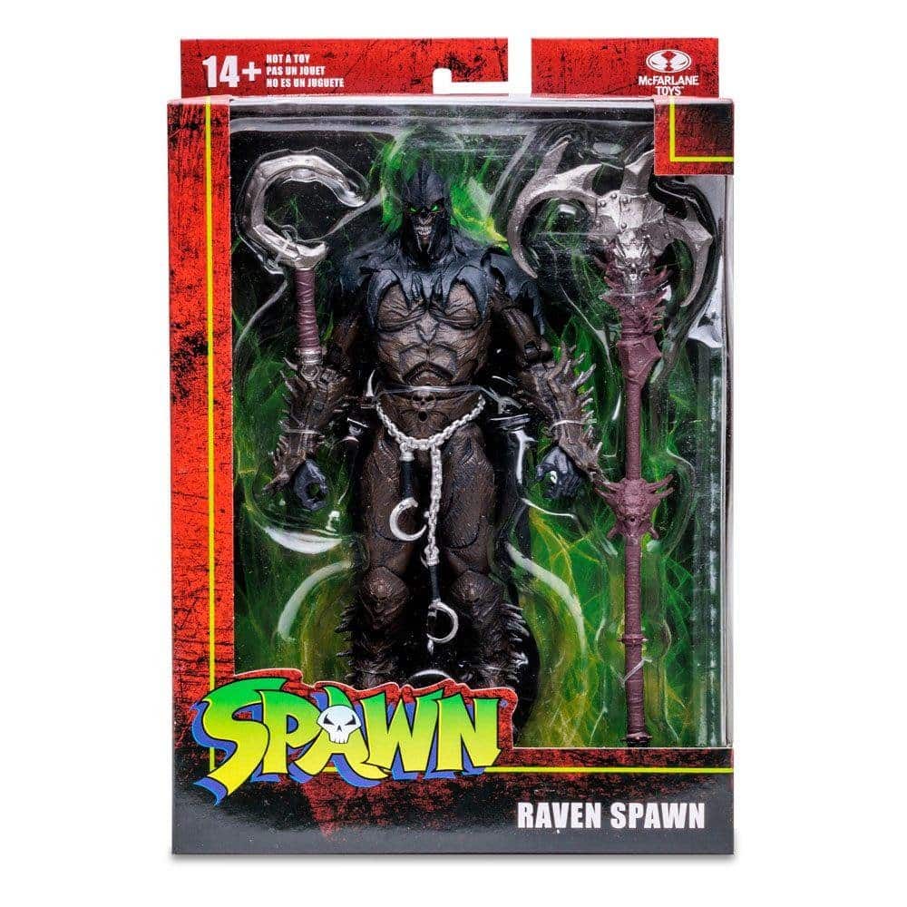 197000-0-0000-spawn-raven-spawn-small-hook-figoura-drasis-18cm McFarlane - Spawn - Raven Spawn (Small Hook) Action Figure (18cm) - Image 1
