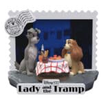 Beast Kingdom - Disney 100th Anniversary D-Stage PVC Diorama Lady And The Tramp 12 cm