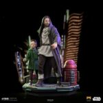 Iron Studios - Star Wars: Obi-Wan Kenobi Deluxe Art Scale Statue 1/10 Obi-Wan & Young Leia 20 cm