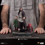 Iron Studios - Star Wars: Obi-Wan Kenobi Deluxe Art Scale Statue 1/10 Obi-Wan & Young Leia 20 cm - Image 3