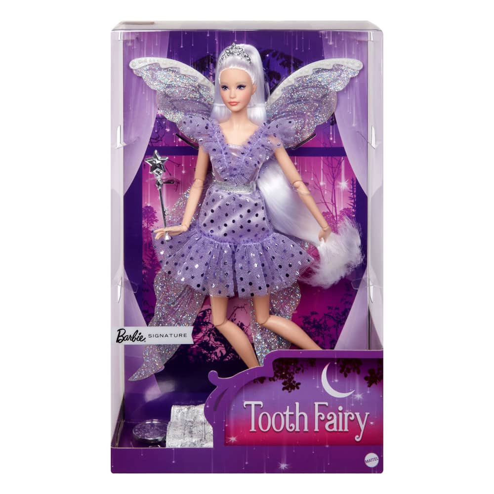 x_matthby16_b Mattel - Barbie Signature Milestones Doll Tooth Fairy - Image 1