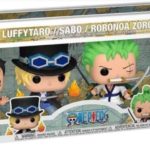 Funko POP! One Piece - Luffytaro, Sabo, Roronoa Zoro, Jinbe (GITD) 4-Pack (Special Edition Exclusive)