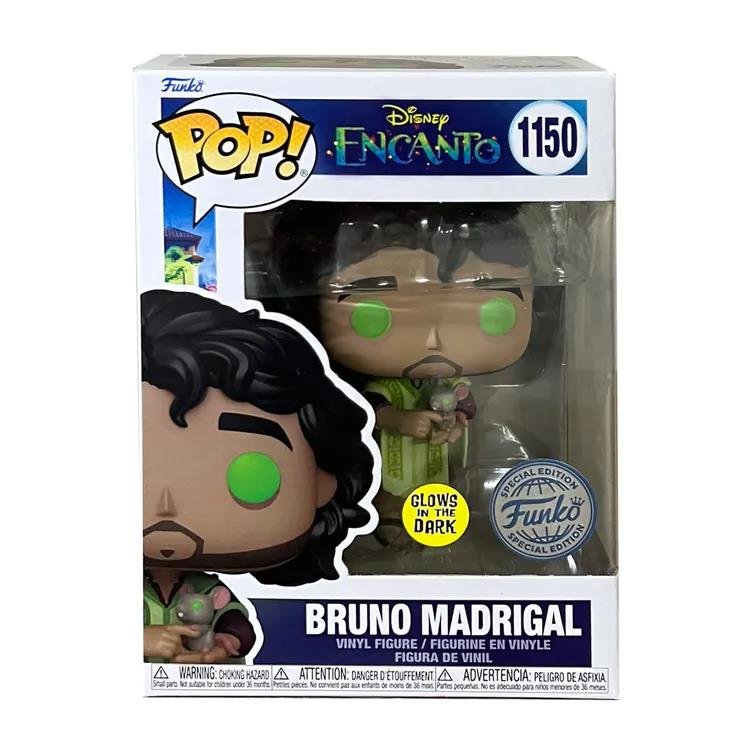 Funko POP! Disney: Encanto - Bruno Madrigal (GITD) #1150 (Exclusive) -  Vaulted Collectibles