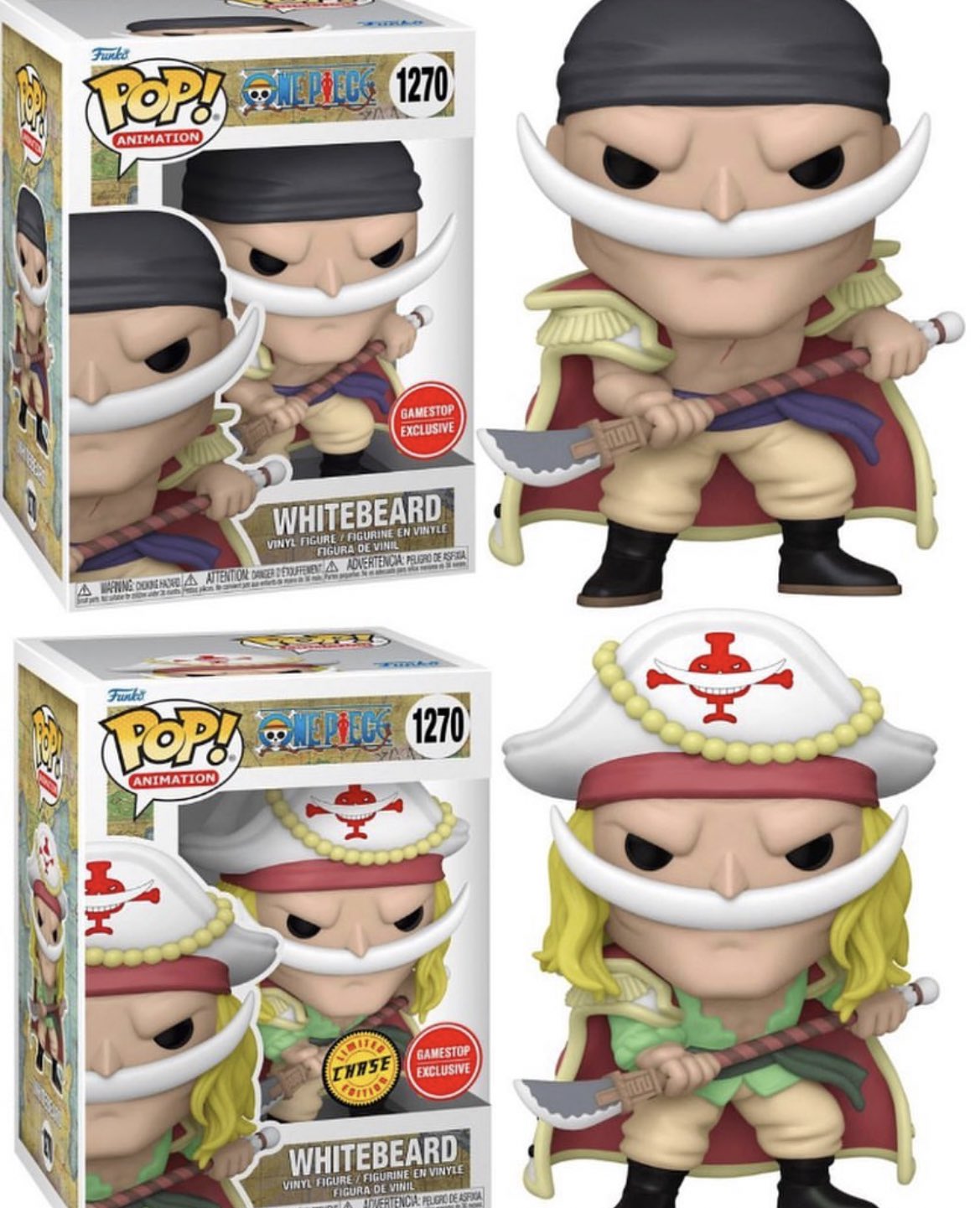 Funko Pop! Animation: Whitebeard - One Piece - Special Edition Exclusive  1270 (Common)