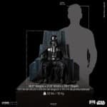 Iron Studios - Star Wars Legacy Replica Statue 1/4 Darth Vader on Throne 81 cm - Image 2