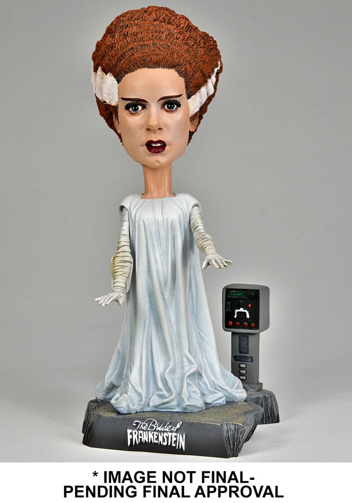 x_neca04699 NECA - Universal Monsters Head Knocker Bobble-Head Bride of Frankenstein 20 cm - Image 1