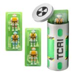 Super7 - Teenage Mutant Ninja Turtles: ReAction - Ooze Canister (GITD) 4-Pack Action Figures (10cm) SDCC 2020 exclusive