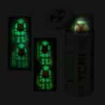 Super7 - Teenage Mutant Ninja Turtles: ReAction - Ooze Canister (GITD) 4-Pack Action Figures (10cm) SDCC 2020 exclusive - Image 2