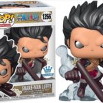 Funko POP! One Piece - Snake Man Luffy (Metallic) #1266  (Special Edition Exclusive)