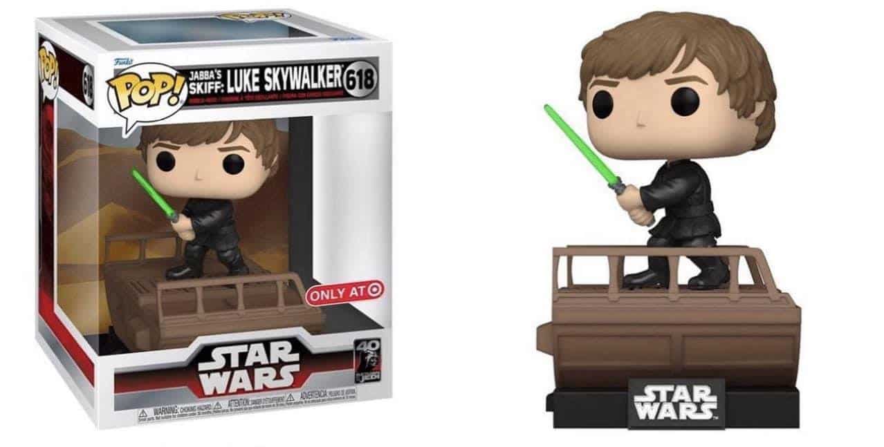 222457-0-0000-funko-pop-deluxe-star-wars-luke-skywalker-jabbas-skiff-618-figoura-exclusive Funko POP! Deluxe: Star Wars - Luke Skywalker (Jabba's Skiff) #618 (Special Edition Exclusive) - Image 1