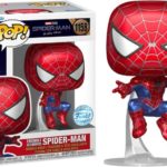 Funko POP! Marvel: Spider-Man No Way Home - Spider-Man Friendly Neighborhood (Leaping) #1158 (Exclusive)