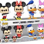 Funko POP! Disney (100th Anniversary) - Mickey, Minnie, Donald, Daisy 4-Pack (Exclusive)