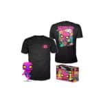 Funko Pop! & Tee (Adult): Marvel - Spider-Man (Black Light) Vinyl Figure and T-Shirt (L)