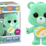 Funko POP! Care Bears 40th Anniversary - Wish Bear #1207 (Flocked Chase)