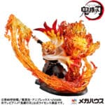 Megahouse - Demon slayer: Kimetsu no Yaiba Kyojuro Precious G.E.M. Series 1/8 PVC Statue Rengoku Flame Breathing Fifth Form:Flame Tiger 24 cm
