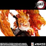 Megahouse - Demon slayer: Kimetsu no Yaiba Kyojuro Precious G.E.M. Series 1/8 PVC Statue Rengoku Flame Breathing Fifth Form:Flame Tiger 24 cm - Image 2