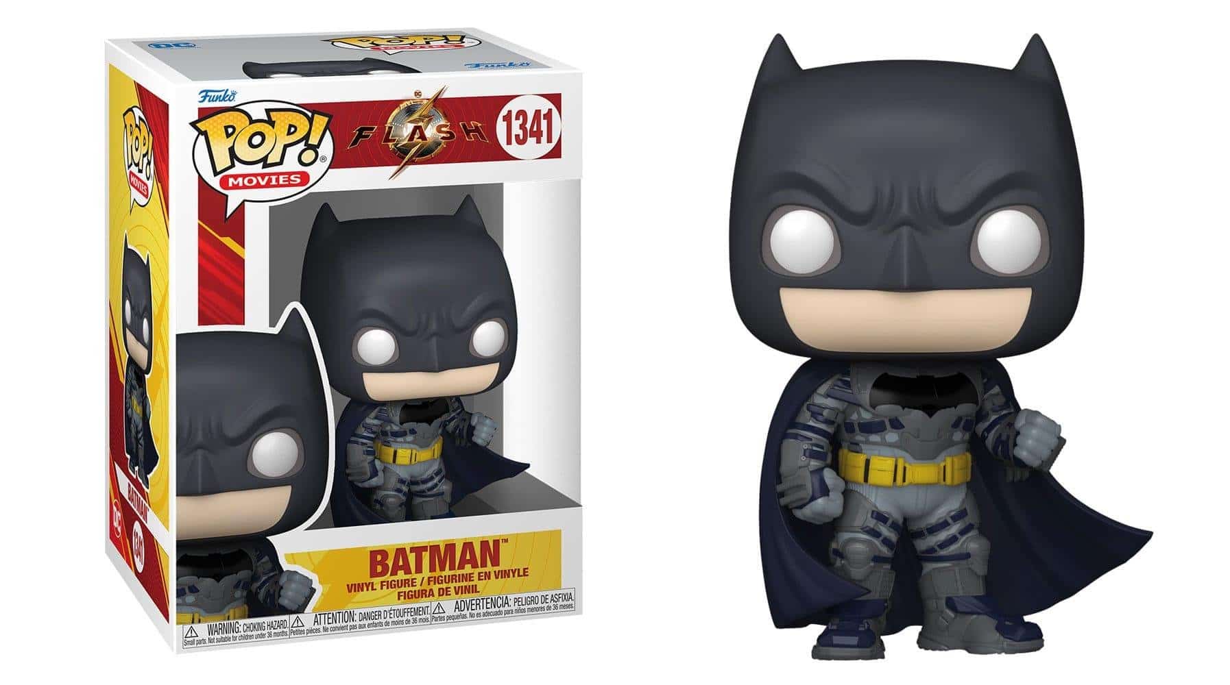 224857-0-0000-funko-pop-dc-heroes-the-flash-batman-1341-figoura Funko POP! DC Heroes: The Flash - Batman #1341 - Image 1