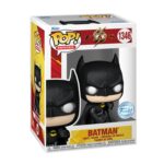 Funko Pop! Movies DC: The Flash - Batman (Keaton) (with Tattered Cape, Battle Damaged) (Special Edition)