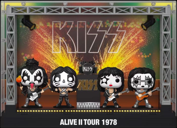 x_fk67771 Funko POP! Moment Deluxe: Kiss - Alive II Tour 1978 #03 (Exclusive) - Image 1