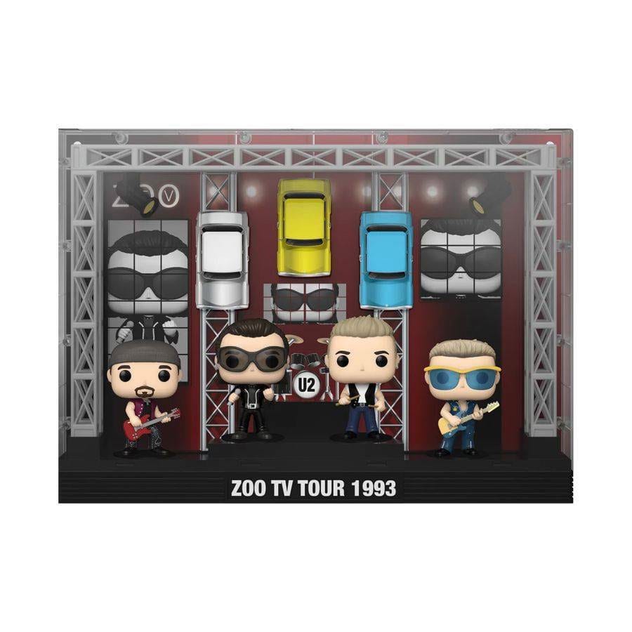 x_fk67773 Funko POP! Moment Deluxe: U2 - Zoo TV Tour 1993 #05 (Exclusive) - Image 1