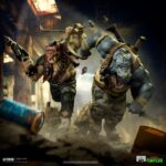 Iron Studios - Teenage Mutant Ninja Turtles BDS Art Scale Statue 1/10 Bebop 23 cm - Image 2