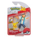 Jazwares - Pokémon Battle Feature Figures Ash & Pikachu 11 cm