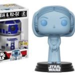 Funko POP! Star Wars - Holographic Princess Leia & R2-D2 2-Pack (SDCC 2017 Shared Exclusive - Vaulted)