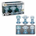 Funko POP! Star Wars - Anakin Skywalker, Yoda, Obi-Wan Kenobi (Force Ghosts) GITD 3-Pack  (Amazon Exclusive)