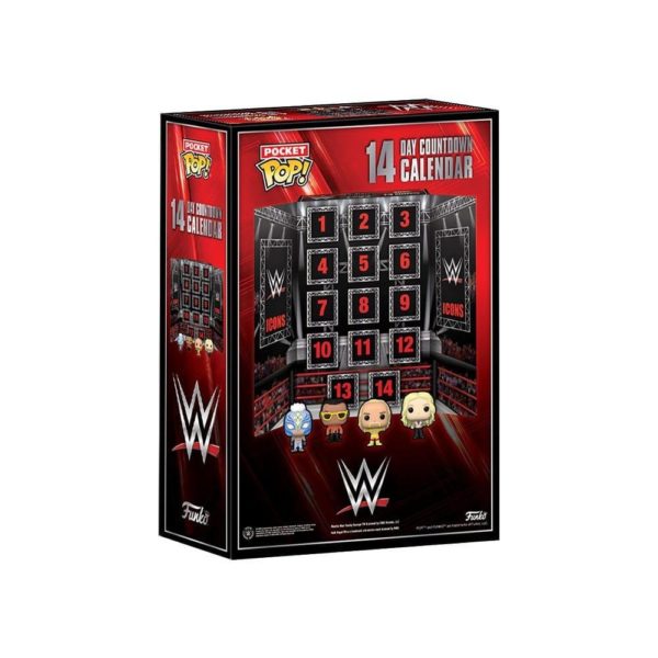 Funko WWE Advent Calendar (contains 14 Pocket POP! figures) Vaulted