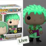 Funko POP! One Piece - Roronoa Zoro (GITD) #327 (Special Edition Exclusive)