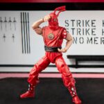 Hasbro - Power Rangers x Cobra Kai Lightning Collection Action Figure Morphed Miguel Diaz Red Eagle Ranger 15 cm