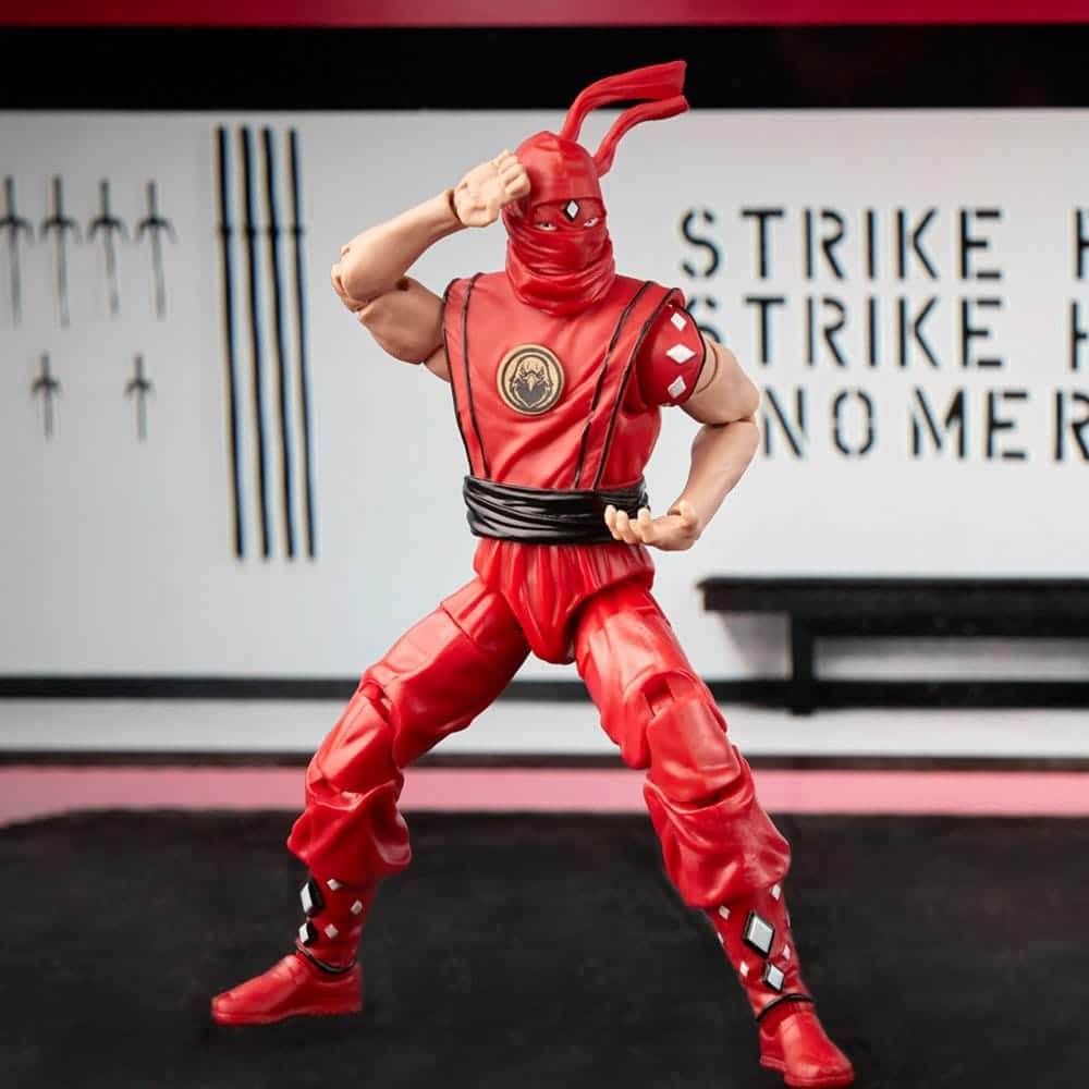 Hasbro Power Rangers X Cobra Kai Lightning Collection - Action Figure Miguel Diaz Red Eagle Ranger 15 Cm