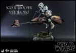 Hot Toys - Star Wars Episode VI Action Figure 1/6 Scout Trooper & Speeder Bike 30 cm
