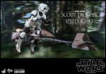 Hot Toys - Star Wars Episode VI Action Figure 1/6 Scout Trooper & Speeder Bike 30 cm - Image 3