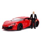Jada Toys - The Fast and Furious Diecast Model Hollywood Rides 1/18 Lykan Hypersport with Dom Figur