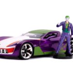 Jada Toys - DC Comics Diecast Model 1/24 2009 Chevy Corvette Stingray with Figure