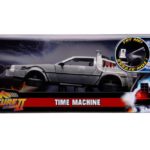 Jada Toys - Back to the Future II Hollywood Rides Diecast Model 1/24 DeLorean Time Machine