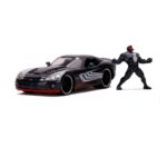 Jada Toys - Marvel Spider-Man Hollywood Rides Diecast Model 1/24 2008 Dodge Viper SRT10 with Figure