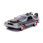 Jada Toys - Back to the Future III Hollywood Rides Diecast Model 1/24 DeLorean Time Machine