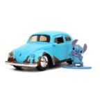 Jada Toys - Lilo & Stitch Hollywood Rides Diecast Model 1/32 Blue Volkswagen Beetle with Figure