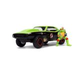 Jada Toys - Teenage Mutant Ninja Turtles Hollywood Rides Diecast Model 1/24 1967 Chevrolet Camaro with Raphael Figur