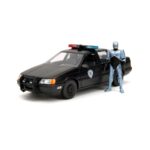 Jada Toys - Robocop Hollywood Rides Diecast Model 1/24 1986 Ford Taurus with Robocop Figur