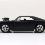 Jada Toys - Fast & Furious Diecast Model 1/24 1970 Dodge Charger Matt Black
