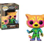 Funko POP! Guardians of the Galaxy - Rocket (Black Light) #1241 (Exclusive)