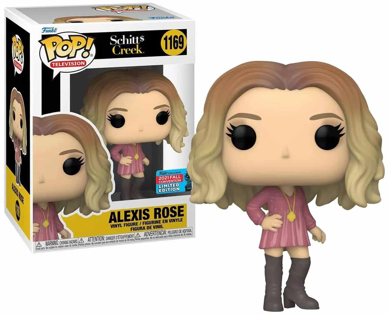 61HG74NmvIL Funko Pop! Television Schitt’s Creek – Alexis Rose Funko Pop! (NYCC 2021 Shared Exclusive) - Image 1